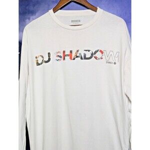 DJ Shadow x Stance Long Sleeve Shirt Graphic Tee Size XL Streetwear Hip Hop